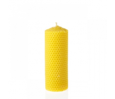 Beeswax Candles Big - Honey Comb