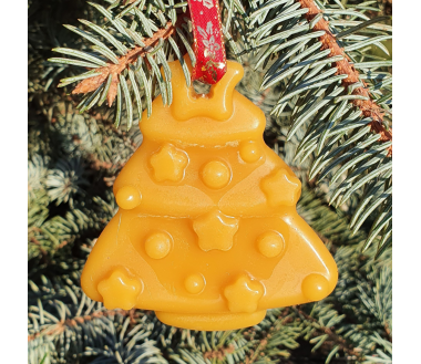 Exclusive Beeswax Christmas tree toy