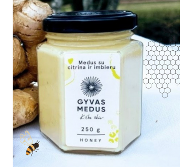 Medus su Citrina ir Imbieru