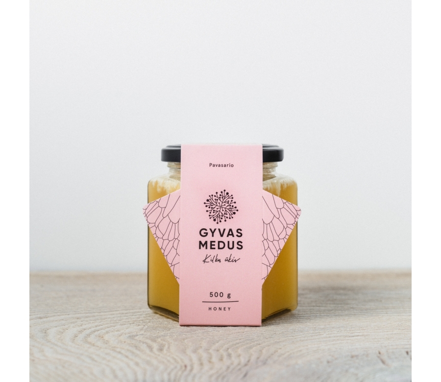 Spring honey 500g.