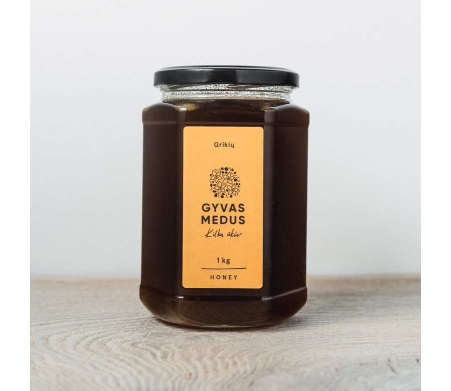 Miško medus 1kg.