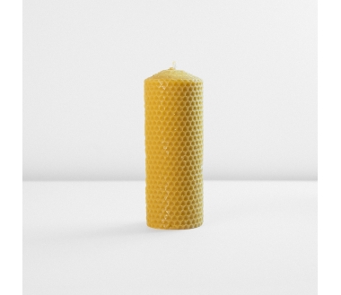 Beeswax Candles Big - Honey Comb