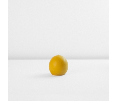 Beeswax candle "Bubble egg"